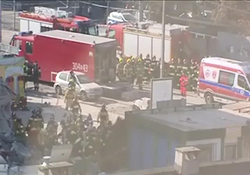 انفجار خودرو برای ترور رئیس اداره امنیت شهر اسکندریه مصر + فیلم