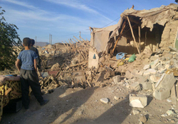 اوضاع سد دربندیخان عراق پس از وقوع زلزله در کرمانشاه + فیلم