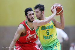 دیدار تیم ملی بسکتبال ایران و قزاقستان