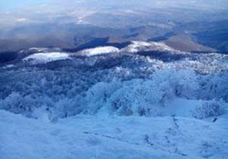 زیبایی خاص جاده برفی درازنو + فیلم