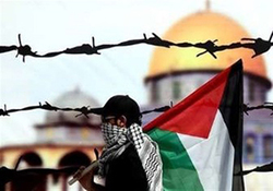 برپایی راهپیمایی فلسطینی‌ها در چهارمین جمعه متوالی + فیلم