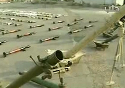 کشف موشک‌های ضد زره تاو از تروریست‌ها در سوریه + فیلم