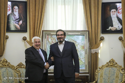 دیدار رئیس پارلمان عراق با علی شمخانی