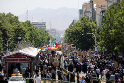 عدالت خواهی بین‌المللی- راهپیمایی روز قدس در اصفهان