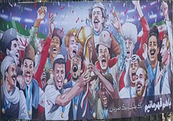 شادی مردم تهران پس از پیروزی تیم ملی مقابل مراکش +فیلم