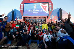 شادی مردم جزیره کیش پس از پیروزی تیم ملی فوتبال مقابل مراکش