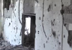 حجم گسترده ادوات جنگی غنیمت گرفته شده ارتش سوریه از تروریست‌ها + فیلم