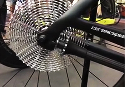 ایده‌ای جالب برای کم کردن حجم لاستیک ویلچر و دوچرخه + فیلم