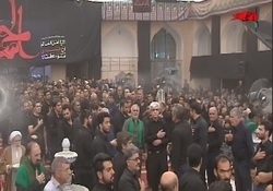 تصاویری از اجتماع باشکوه عزاداران حسینی در محرم امسال