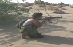 تصرف پایگاه المشعل ارتش سعودی در جیزان توسط نیروهای یمنی + فیلم