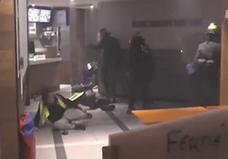 تدابیر شدید امنیتی در شنبه سیاه پاریس + فیلم