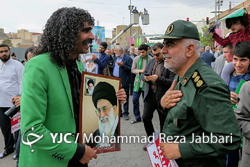 تجمع حوزویان تهران در حمایت از سپاه پاسداران