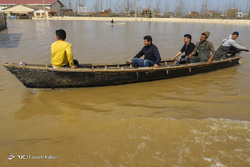 خسارات سیل شیراز