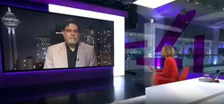 قطع عمدی ارتباط کارشناس بی بی سی فارسی با پخش زنده پس از اظهارات خائنانه علیه ایران + فیلم