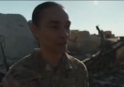 صحبت‌های فرمانده آمریکایی پایگاه عین الاسد از ترس سربازان حین حمله موشکی ایران + فیلم