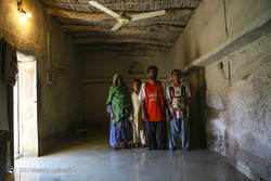 سیل در روستای پزم تیاب سیستان و بلوچستان