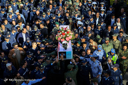 تشییع شهید گمنام در نیروی دریایی ارتش