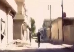 اولین فیلم از خبرنگار الکوثر بعد از مجروحیت در نزدیکی حلب