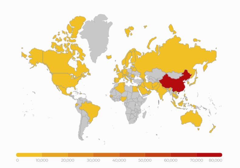 آخرین خبر‌ها درباره شیوع کرونا در جهان/ تعداد مبتلایان چینی به شدت کاهش یافت