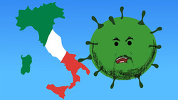 قرنطینه شصت میلیون ایتالیایی به دلیل شیوع ویروس کرونا + فیلم
