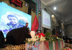 مراسم بزرگداشت روز شهید در عراق + فیلم