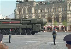 نمایش قدرت نظامی روسیه و یکصد کشور جهان در مسکو + فیلم