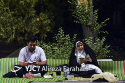مراسم احیای شب نوزدهم ماه رمضان در حرم شاهچراغ (ع) شیراز