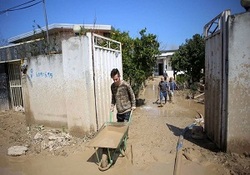 خانه‌هایی سالم و مستحکم در یک قدمی سیل زدگان خوزستانی + فیلم