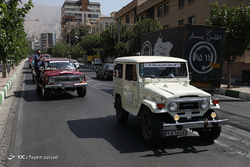 رالی تور شهری خودروهای قدیمی - شیراز
