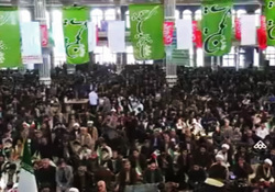 راهپیمایی مردم مشهد در حمایت از امنیت + فیلم