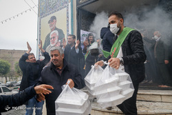 رزمایش ضدعفونی معابر شهر تهران