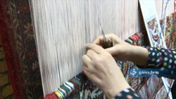 اشتغال‌زایی یک بانوی ایرانی با دستگاه‌های بافندگی برای بانوان + فیلم