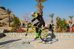 مسابقه دوچرخه سواری بانوان - تبریز