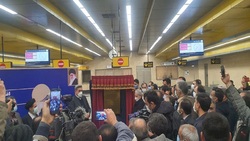 بهره برداری از ۲ ایستگاه جدید در مترو تهران