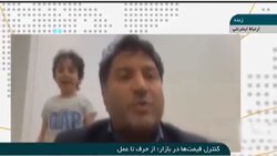انجام حرکات موزون توسط بهمن هاشمی در برنامه زنده! + فیلم