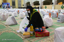 توزیع ۲۴۰۰ وعده غذای گرم- حاشیه شهر مشهد