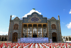 رزمایش ایران همدل در قزوین