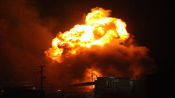 بغداد در وحشت، شنیده شدن صدای انفجار در استان بغداد + فیلم