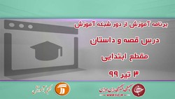 دانلود فیلم کلاس مهارت آموزی علوم ویژه دانش آموزان ابتدایی مورخ ۴ تیر