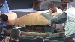 کشف آثار باستانی چندهزار ساله در مصر + فیلم