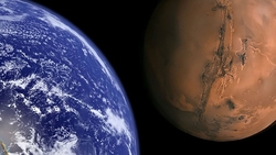 تصاویری خیره کننده از سنگ‌های سیاره مریخ + فیلم