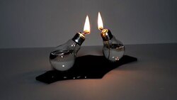 ساخت شمع با استفاده از آب و روغن + فیلم