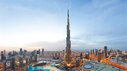نمای دیدنی برج های مرتفع دبی + فیلم