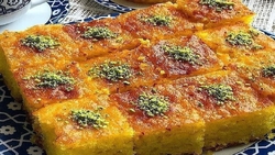 طرز تهیه کیک ساده برای افطار + فیلم