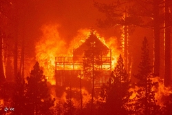 آتش سوزی گسترده در جنگل - فرانسه و پرتغال