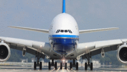 تلاش یک مسافر برای باز کردن درب هواپیما به علت ترس از فضای بسته! + فیلم