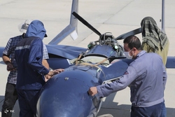 مراسم بهره‌برداری از هواپیمای فرندشیپ تازه بازآمد شده هوانیروز ارتش