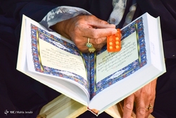 مراسم جزخوانی قرآن کریم در ماه مبارک رمضان - شیراز