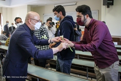 حضور رئیس بنیاد شهید و امور ایثارگران در دانشگاه آزاد قم