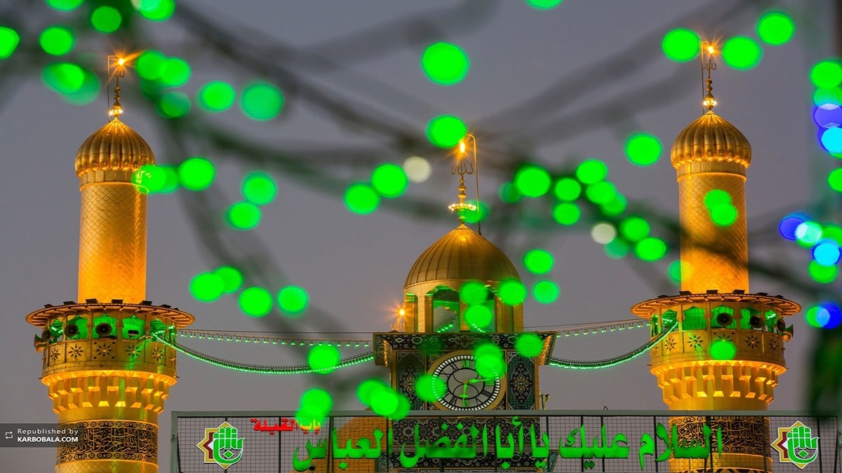 مراحل دوخت و آماده‌سازی پرچم مشکی حرم امام حسین (ع) + فیلم